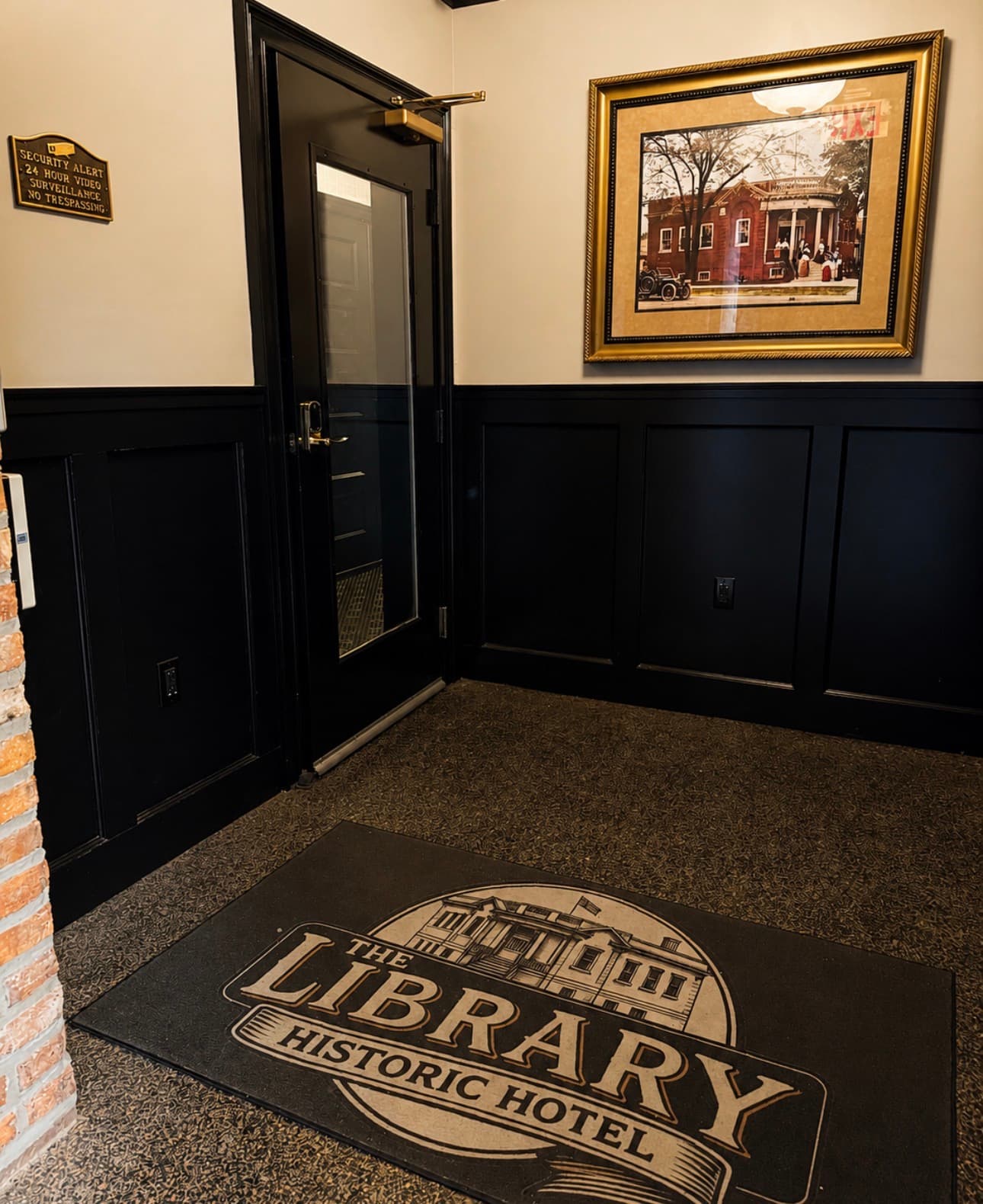 The historic Carnegie library in St. Joseph, Michigan — being restored into a boutique hotel